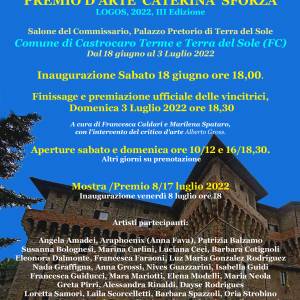 PROPRIETA PRO LOCO immagine dell'evento: PREMIO D'ARTE CATERINA SFORZA LOGOS 2022 III EDIZIONE